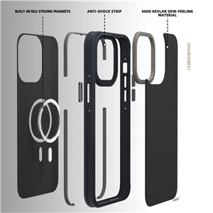 قاب YOUNGKIT یانگکیت Kevlar Magsafe Series مناسب برای Apple iPhone 13 Pro Max