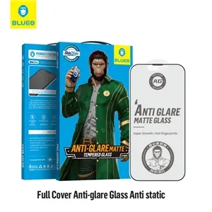 محافظ صفحه بلو مات ضد انعکاس نور Blueo Full Cover Anti Glare Matte Glass Anti Static Samsung مناسب برای Samsung Galaxy S25 Ultra