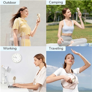 پنکه توربو دستی شارژی JISULIFE Super-mini turbo fan Life5 FA42