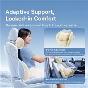 بالش کمری طبی بیسوس Baseus Dual-Layer Car Lumbar Pillow VH2 C01201