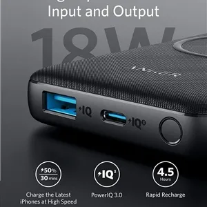 شارژر همراه انکر PowerCore III Sense 10K Wireless PD -مدل A1617