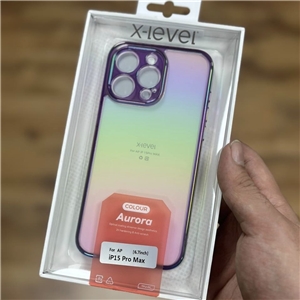 قاب X-Level Aurora پشت شفاف ایکس لول مناسب برای Apple iPhone 15 Pro Max