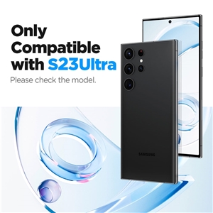 محافظ صفحه نمایش اسپیگن Galaxy S23 Ultra Screen Protector Platinum