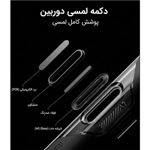 قاب آیفون 17 پرو آلومو مدل | Aulumu A17 Frosted