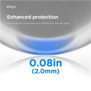 کاور کیس ایرپاد پرو 3 اپل برند Elago مدل AW5 Hang مناسب برای AirPods Pro (3rd Gen)