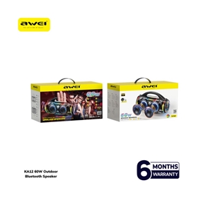 اسپیکر بلوتوث اوی Awei KA12 توان 60 وات رم و فلش خور