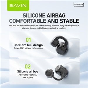 هندزفری بلوتوث باوین Bavin Airpod 70