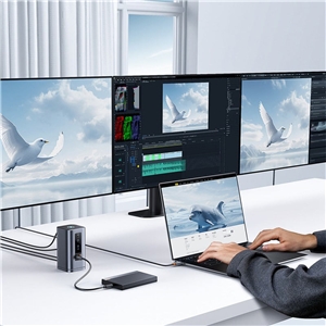 هاب 11 پورت مک بوک بیسوس Baseus BS-OH174 Spacemate B00568102813