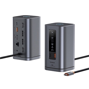 هاب 11 پورت مک بوک بیسوس Baseus BS-OH174 Spacemate B00568102813