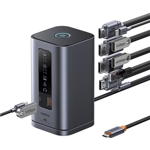 هاب 11 پورت مک بوک بیسوس Baseus BS-OH174 Spacemate B00568102813