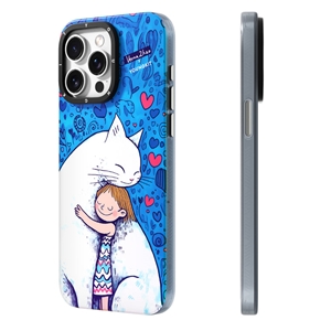 قاب YOUNGKIT یانگکیت Blue Verna Zhao Dreamy Magsafe Series Apple iphone مناسب برای Apple iPhone 15 Pro Max
