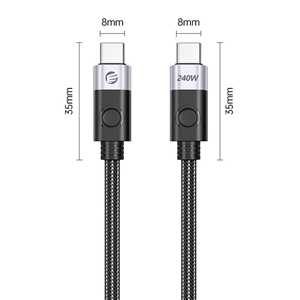 کابل شارژ 240 وات اوریکو مدل CC240-40 سایز 0.5 متر