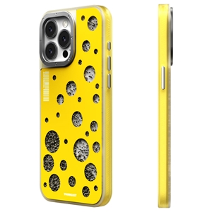 قاب YOUNGKIT یانگکیت Yellow Polka Dots Quicksand Magsafe Series مناسب برای Apple iPhone 14 Pro