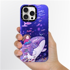 قاب YOUNGKIT یانگکیت Purple Verna Zhao Dreamy Magsafe Series Apple iphone مناسب برای Apple iPhone 15 Pro Max