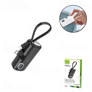 پاوربانک 5000 باوین Bavin PC109s توان 22.5 وات همراه با کانکتور لایتنینگ