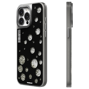 قاب YOUNGKIT یانگکیت Black Polka Dots Quicksand Magsafe Series مناسب برای Apple iPhone 14 Pro