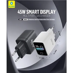آداپتور بلو Blueo Adaptor45W GAN Charger