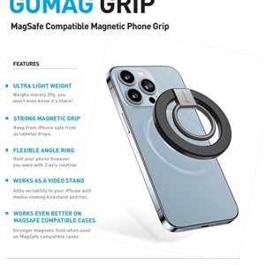 رینگ نگهدارنده موبایل بازیک GOMAG GRIP MagSafe