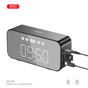 اسپیکر بلوتوثی و ساعت دیجیتالی XO F41 Mirror Clock