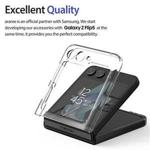 قاب محافظ آراری سامسونگ Samsung Galaxy Z Flip 5 Araree Nukin Clear