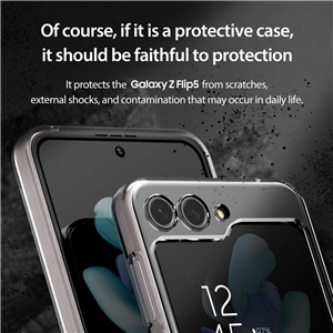 قاب محافظ آراری سامسونگ Samsung Galaxy Z Flip 5 Araree Nukin Clear