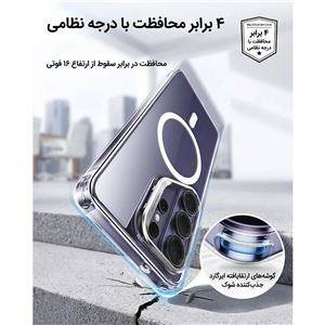 قاب گلکسی اس 26 اولترا با استند مخفی | ESR Classic Hybrid Magnetic Case with Stand Galaxy S26 Ultra