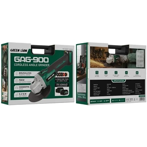مینی سنگ فرز شارژی گرین لاین GNGAG900GRGN