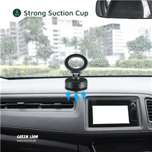 هولدر وکیومی مگ سیف گرین Green Lion Suction Phone Holder GNGX40SPLBK