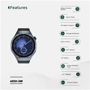 ساعت هوشمند گرین لاین Green Lion Tech Msater Smart Watch GNTEMSTSWSL