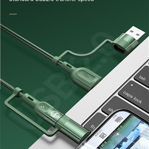 کابل تبدیل USB / USB-C به لایتنینگ / USB-C مک دودو مدل MC-CA-8070 طول 1.2 متر