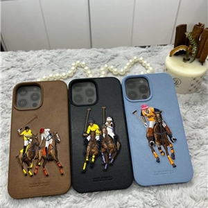 قاب چرمی Polo مدل چوگان Jockey مناسب برای Apple iPhone 13 Pro Max