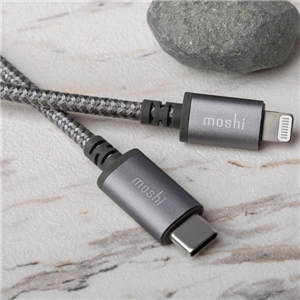کابل MOSHI موشی تبدیل USB-C به Lightning مدل Integra طول 1.2
