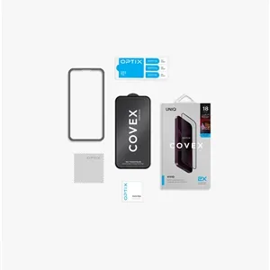 محافظ صفحه نمایش آیفون 18 پرو مکس برند یونیک مدل UNIQ Optix Covex Vivid مناسب برای Apple iPhone 18 Pro Max