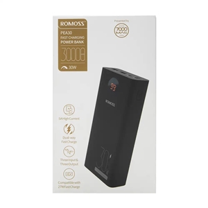 پاوربانک 30000 روموس Romoss PEA30 Powerbank توان 30 وات