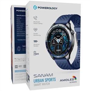 ساعت هوشمند پاورولوژی Powerology Sanam Urban Sports Smart Watch PSWBT290BL