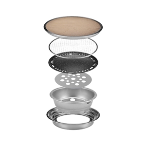 میز کمپینگ چندکاره پرودو همراه با گریل رومیزی مدل PD-LFST006