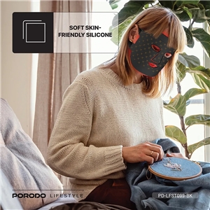 ماسک نور درمانی صورت پرودو مدل PD-LFST099 با 7 رنگ LED