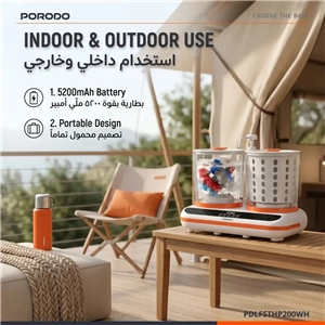 ماشین لباسشویی کوچک پرودو PDLFSTHP200WH