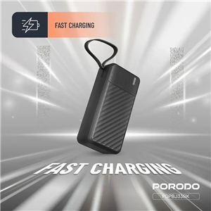 پاوربانک 10000 پیانو پرودو Porodo Piano Power Bank PDPBJ33BK