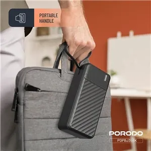 پاوربانک 30000 پیانو پرودو Porodo Piano Power Bank PDPBJ35BK