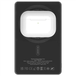 پاوربانک وایرلس چند کاره 10000 پاورولوژی Powerology MagVolt PPBCHA75BK