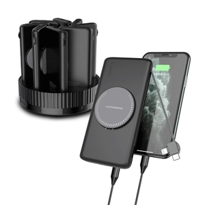 پاوراستیشن 8 در 1 پاورولوژی Powerology 10000mAh Power Bank Terminal PPBCHA2681BK