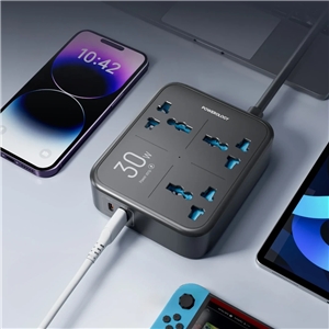 چند راهی برق 3250 وات پاورولوژی Powerology Power Strip PWCUQC037