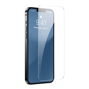 پک 2تایی محافظ صفحه شیشه ای تمام صفحه آیفون Apple iPhone 13 Pro Max Baseus Glass Film SGBL020202