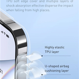 قاب شفاف بیسوس مناسب برای آیفون 13 پرو Apple iPhone 13 Pro Baseus Frosted Glass Case
