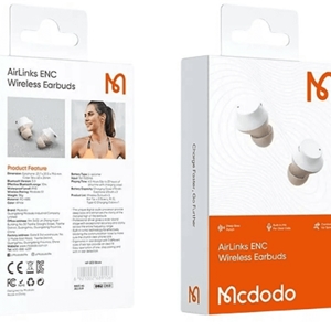 هندزفری بلوتوثی مکدودو Mcdodo Airlinks ENC Wireless Eaebuds HP-802