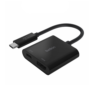 هاب USB-C به HDMI بلکین Charge Adapter
