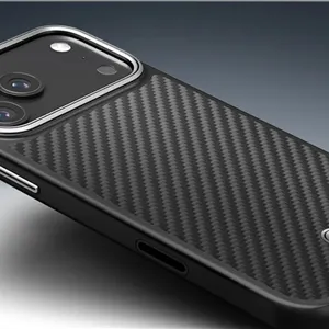 قاب آیفون 17 پرو مکس اسپیگن مدل Spigen Enzo Aramid T (MagFit)