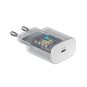کابل USB-C و شارژر دیواری Devia Smart Series PD Quick Charger Set With Type-C Cable (EU 25W)