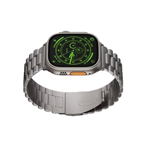 بند استیل برند Levelo مدل DAYTONA مناسب برای اپل واچ 42/44/45/49 میلی متری